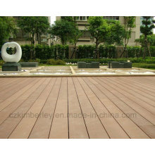 China Lieferant WPC Solid Composite Decking Board Laminat Bodenbelag